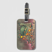 The City Sleeps Bagagelabel (Voorkant (verticaal))