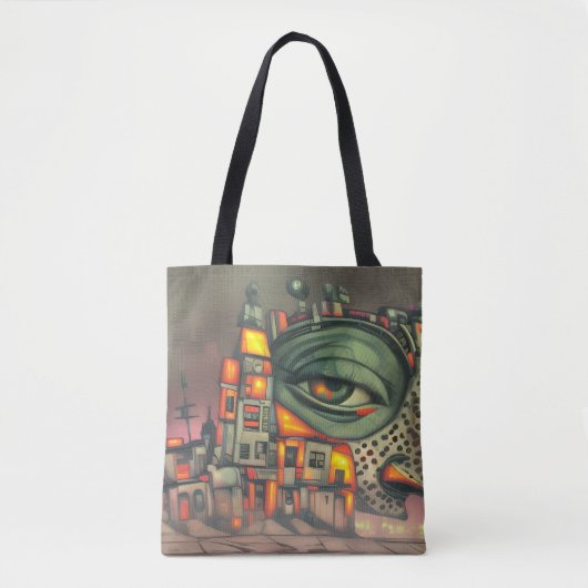 The City Sleeps Tote Bag (Voorkant)