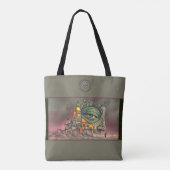The City Sleeps Tote Bag (Achterkant)