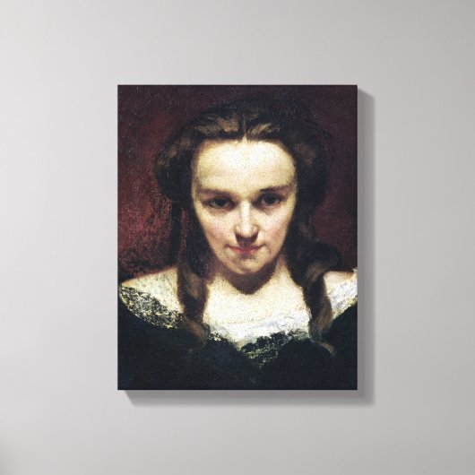 The Clairvoyant of, The Sleepwalker, c.1865 Canvas Afdruk (Voorkant)