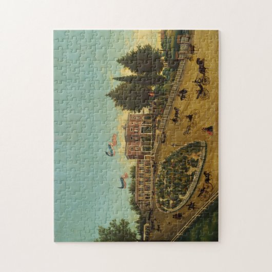 The Claremont ca. 1855 Fine Art Puzzle Legpuzzel (Verticaal)