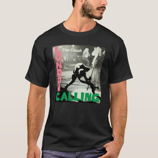 The Clash - Bellen naar Londen T-shirt (Voorkant)