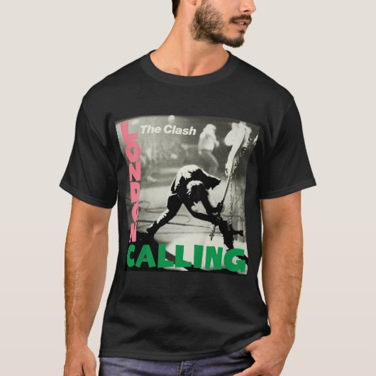 The Clash London Calling vrienden T-shirt (Voorkant)