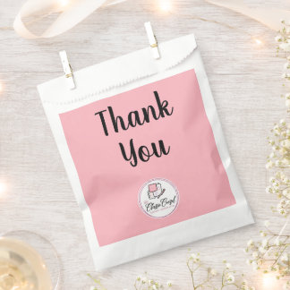 The Classic Coord Favor Bags Bedankzakje