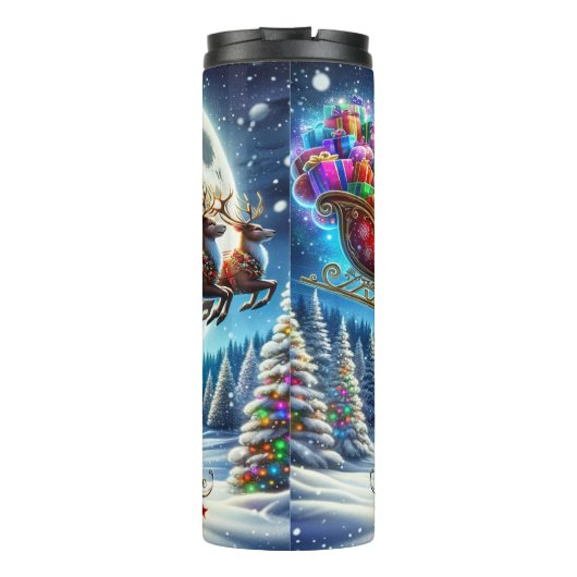 The Classic Night Before Christmas Thermosbeker (Achterkant)