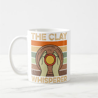 The Clay Whisperer Retro Ceramics Artist Clay Pott Koffiemok