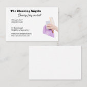 The Cleaning Angels 1 - cleaning - housekeeping Visitekaartje (Voorkant / Achterkant)