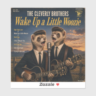 The Cleverly Brothers Album: een parodie Sticker