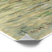 The Cliff at Etretat, 1883 Poster (Hoek)