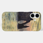 The Cliff Etretat, Sunset by Claude Monet Case-Mate iPhone Case (Achterkant (horizontaal))