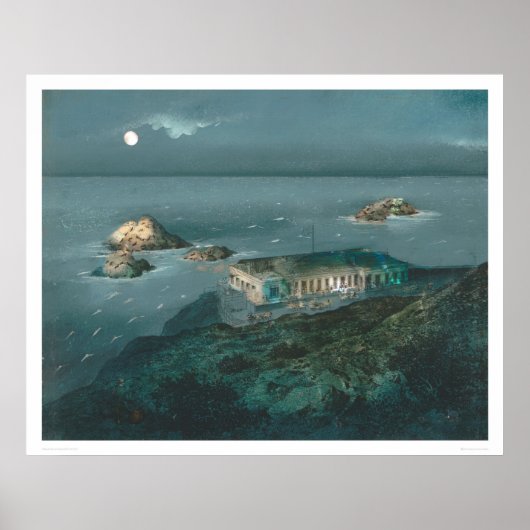 The Cliff House and Seal Rocks (1157) Poster (Voorkant)