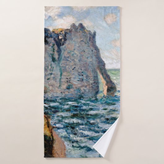 The Cliff of Aval, Monet Badhanddoek (Badhanddoek)