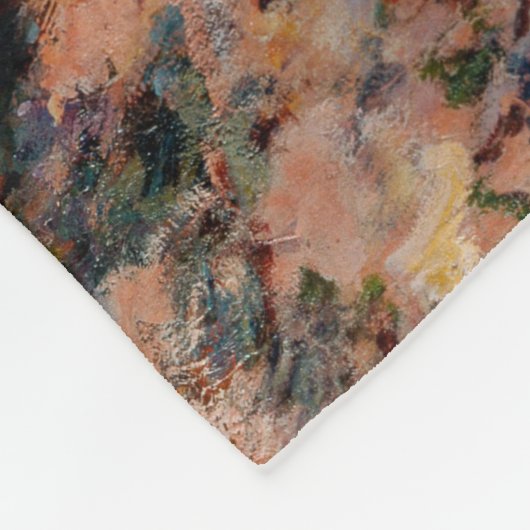 The Cliff of Aval, Monet Fleece Deken (Hoek)