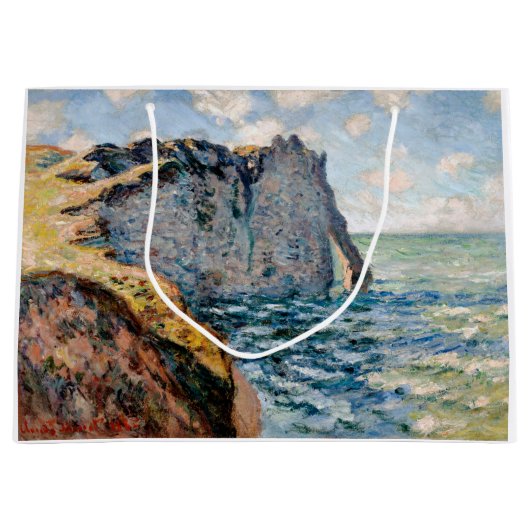 The Cliff of Aval, Monet Groot Cadeauzakje (Voorkant)