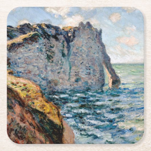 The Cliff of Aval, Monet Kartonnen Onderzetters (Voorkant)