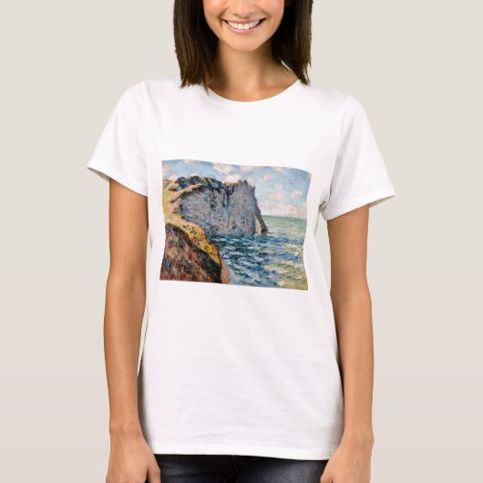 The Cliff of Aval, Monet T-shirt (Voorkant)