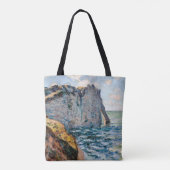 The Cliff of Aval, Monet Tote Bag (Achterkant)
