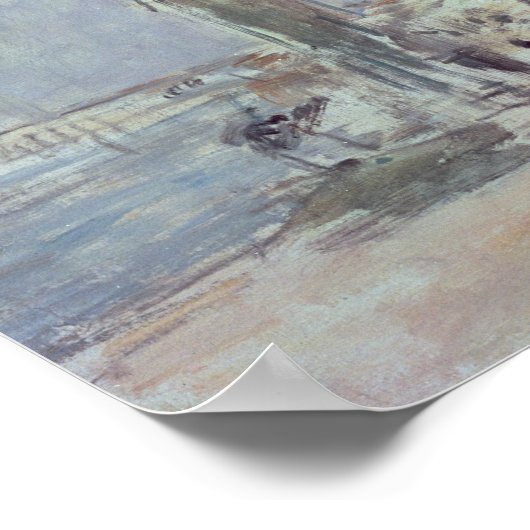 The Cliffs at Dieppe and the 'Petit Paris' Poster (Hoek)