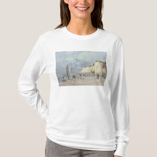 The Cliffs at Dieppe and the 'Petit Paris' T-shirt (Voorkant)