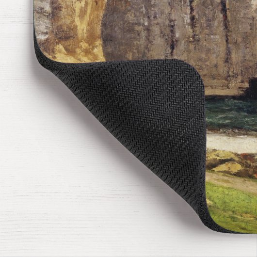 The Cliffs at Etretat, 1869 Muismat (Hoek)