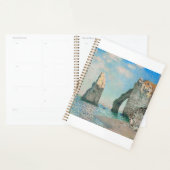 The Cliffs at Etretat 1885 by Claude Monet Planner (Display)