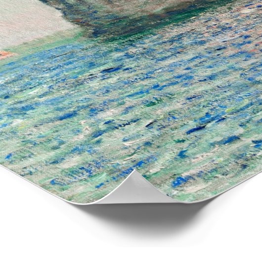 The Cliffs at Etretat 1885 by Claude Monet Poster (Hoek)