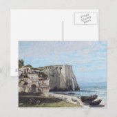 The Cliffs at Etretat after the storm, 1870 Briefkaart (Voorkant / Achterkant)