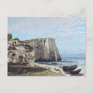 The Cliffs at Etretat after the storm, 1870 Briefkaart