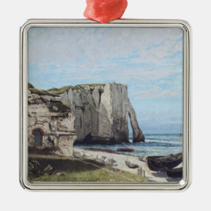 The Cliffs at Etretat after the storm, 1870 Metalen Ornament
