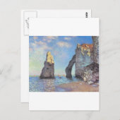 The Cliffs at Etretat - Claude Monet Briefkaart (Voorkant / Achterkant)
