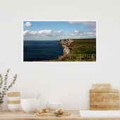 The Cliffs of Dun Aengus Poster (Keuken)