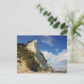 The Cliffs of Mon Zealand, Denemarken Briefkaart (Staand voorkant)
