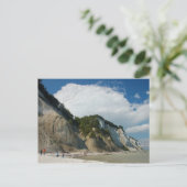 The Cliffs of Mon Zealand, Denemarken Briefkaart (Staand voorkant)