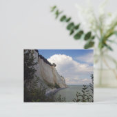 The Cliffs of Mon, Zealand, Denmark Briefkaart (Staand voorkant)