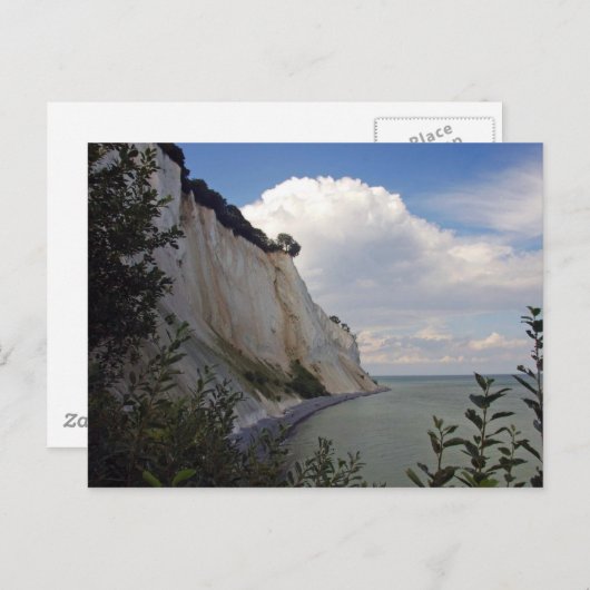 The Cliffs of Mon, Zealand, Denmark Briefkaart (Voorkant / Achterkant)