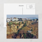 The Cliffs of Ronda, Spain Briefkaart (Voorkant / Achterkant)