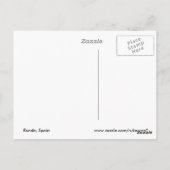 The Cliffs of Ronda, Spain Briefkaart (Achterkant)