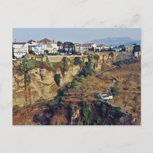 The Cliffs of Ronda, Spain Briefkaart (Voorkant)