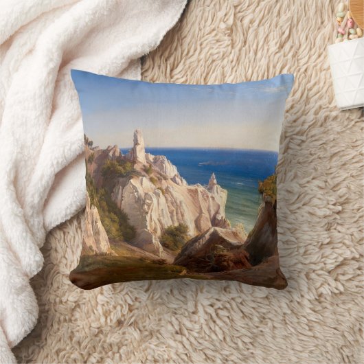 The Cliffs of the Island of Mon by Louis Gurlitt Kussen (Deken)