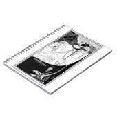 The Climax , door Aubrey Beardsley - HD Notitieboek (Linkerzijde)
