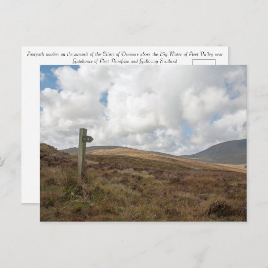 The Clints of Dromore Scotland Briefkaart (Voorkant / Achterkant)