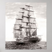 The Clipper "Cutty Sark" 1869 Poster (Voorkant)