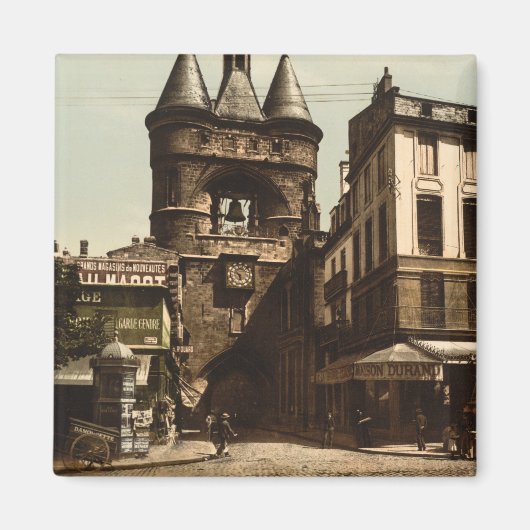 The Clock Gate, Bordeaux, Frankrijk Magneet (Voorkant)