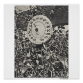The clock is ticking. perfect poster (Voorkant)