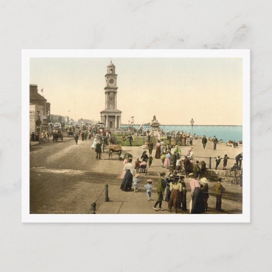 The Clock Tower, Herne Bay, Kent, Engeland Briefkaart (Voorkant)