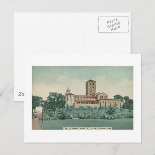 The Cloisters Fort Tryon Park, New York Briefkaart (Voorkant / Achterkant)