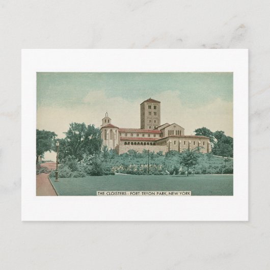The Cloisters Fort Tryon Park, New York Briefkaart (Voorkant)