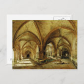 The Cloisters of St. Wandrille, c.1825-30 Briefkaart (Voorkant / Achterkant)