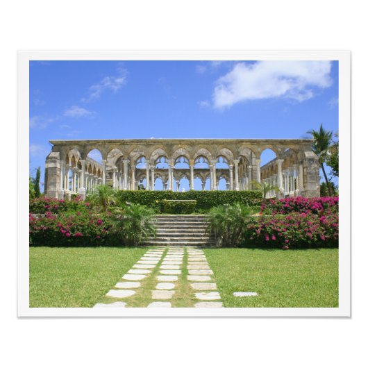 The Cloisters, Paradise Island, Bahama's Foto Afdruk (Voorkant)