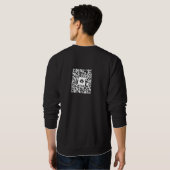 The Clopen Effect QR code  Sweatshirt (Achterkant volledig)